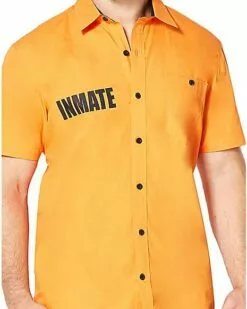 Arkham Inmate Work Shirt - Suicide Squad -Cosplay Shop 01324516 c