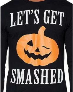 Let's Get Smashed Long Sleeve T Shirt 10 Let's Get Smashed Long Sleeve T Shirt -Cosplay Shop 01353580 c