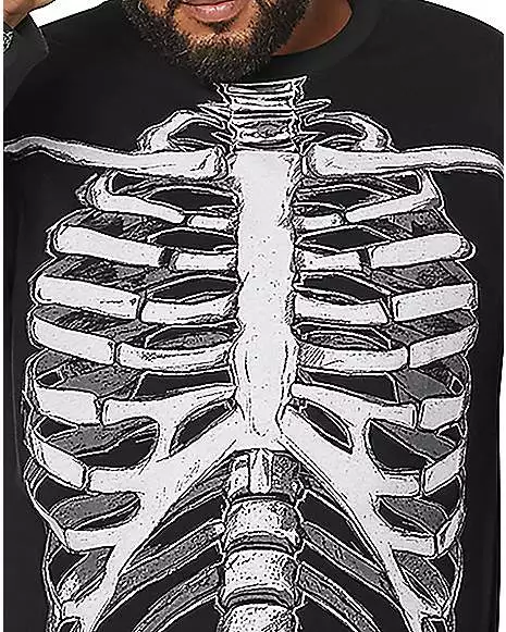 Long Sleeve Skeleton T Shirt 4 Long Sleeve Skeleton T Shirt - Image 4