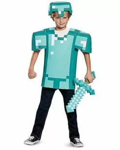 Kids Armor Shirt Set - Minecraft 14 Kids Armor Shirt Set - Minecraft -Cosplay Shop 01396662 g