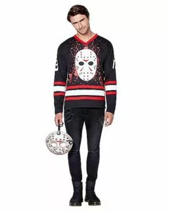 Jason Voorhees Hockey Jersey - Friday The 13th -Cosplay Shop 01405588 c