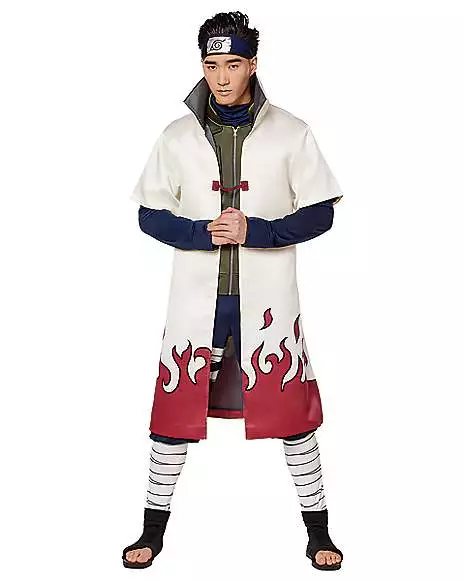 Adult Male Naruto Hokage Robe - Naruto Shippuden 1 Adult Male Naruto Hokage Robe - Naruto Shippuden