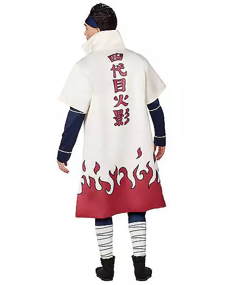 Adult Male Naruto Hokage Robe - Naruto Shippuden 2 Adult Male Naruto Hokage Robe - Naruto Shippuden - Image 2