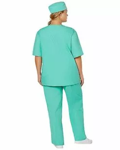 Adult ER Surgeon Plus Size Costume -Cosplay Shop 01463249 e