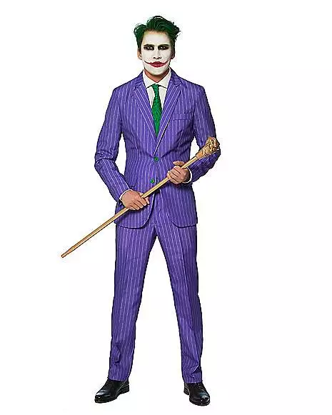 Adult The Joker Plus Size Suit - Batman 1 Adult The Joker Plus Size Suit - Batman