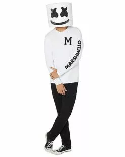 Adult Marshmello Costume -Cosplay Shop 01505759 d