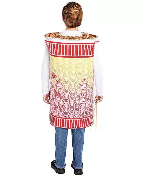 Kids Noodle Cup Costume 2 Kids Noodle Cup Costume - Image 2
