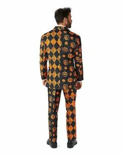 Adult Distressed Pumpkin Party Suit -Cosplay Shop 01587179 c