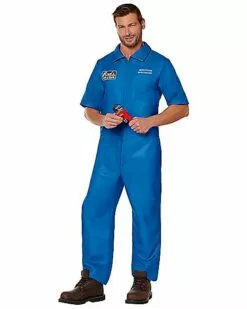 Adult Rod's Pipe And Drain Jumpsuit Costume