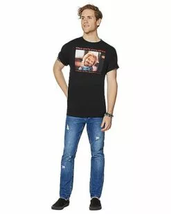 Crazy Chucky T Shirt - Child's Play -Cosplay Shop 03480217 c