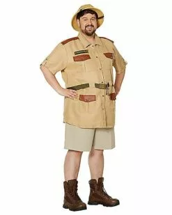 Adult Men's Zookeeper Plus Size Costume -Cosplay Shop 07518327 c