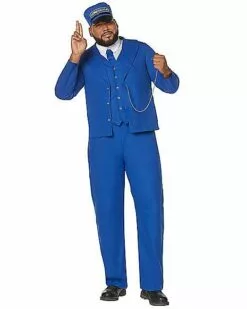 Adult Train Conductor Plus Size Costume