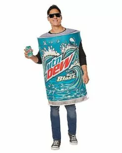Adult 3D Mountain Dew Baja Blast Costume